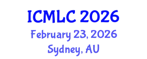 International Conference on Machine Learning and Cybernetics (ICMLC) February 23, 2026 - Sydney, Australia