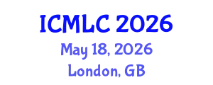 International Conference on Machine Learning and Cybernetics (ICMLC) May 18, 2026 - London, United Kingdom