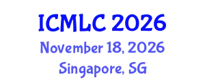 International Conference on Machine Learning and Cybernetics (ICMLC) November 18, 2026 - Singapore, Singapore