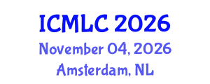 International Conference on Machine Learning and Cybernetics (ICMLC) November 04, 2026 - Amsterdam, Netherlands