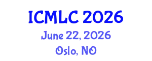 International Conference on Machine Learning and Cybernetics (ICMLC) June 22, 2026 - Oslo, Norway