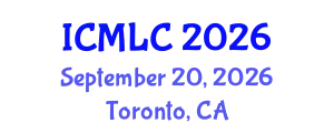 International Conference on Machine Learning and Cybernetics (ICMLC) September 20, 2026 - Toronto, Canada