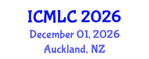International Conference on Machine Learning and Cybernetics (ICMLC) December 01, 2026 - Auckland, New Zealand