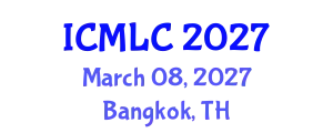 International Conference on Machine Learning and Cybernetics (ICMLC) March 08, 2027 - Bangkok, Thailand