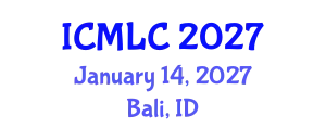 International Conference on Machine Learning and Cybernetics (ICMLC) January 14, 2027 - Bali, Indonesia