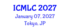International Conference on Machine Learning and Cybernetics (ICMLC) January 07, 2027 - Tokyo, Japan