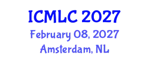 International Conference on Machine Learning and Cybernetics (ICMLC) February 08, 2027 - Amsterdam, Netherlands