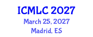 International Conference on Machine Learning and Cybernetics (ICMLC) March 25, 2027 - Madrid, Spain
