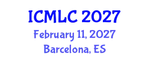 International Conference on Machine Learning and Cybernetics (ICMLC) February 11, 2027 - Barcelona, Spain