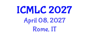 International Conference on Machine Learning and Cybernetics (ICMLC) April 08, 2027 - Rome, Italy