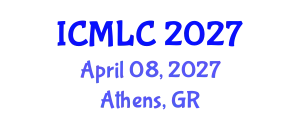 International Conference on Machine Learning and Cybernetics (ICMLC) April 08, 2027 - Athens, Greece