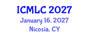International Conference on Machine Learning and Cybernetics (ICMLC) January 16, 2027 - Nicosia, Cyprus