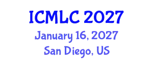 International Conference on Machine Learning and Cybernetics (ICMLC) January 16, 2027 - San Diego, United States