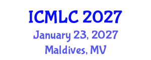 International Conference on Machine Learning and Cybernetics (ICMLC) January 23, 2027 - Maldives, Maldives