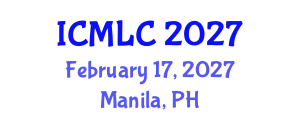 International Conference on Machine Learning and Cybernetics (ICMLC) February 17, 2027 - Manila, Philippines