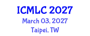 International Conference on Machine Learning and Cybernetics (ICMLC) March 03, 2027 - Taipei, Taiwan