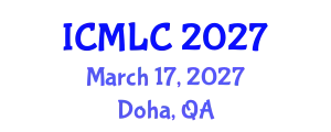 International Conference on Machine Learning and Cybernetics (ICMLC) March 17, 2027 - Doha, Qatar