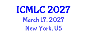 International Conference on Machine Learning and Cybernetics (ICMLC) March 17, 2027 - New York, United States