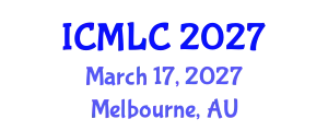 International Conference on Machine Learning and Cybernetics (ICMLC) March 17, 2027 - Melbourne, Australia