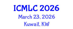 International Conference on Machine Learning and Cybernetics (ICMLC) March 23, 2026 - Kuwait, Kuwait