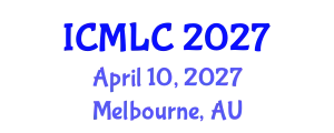 International Conference on Machine Learning and Cybernetics (ICMLC) April 10, 2027 - Melbourne, Australia