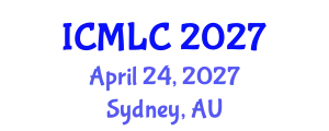 International Conference on Machine Learning and Cybernetics (ICMLC) April 24, 2027 - Sydney, Australia