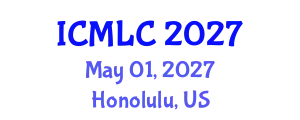 International Conference on Machine Learning and Cybernetics (ICMLC) May 01, 2027 - Honolulu, United States