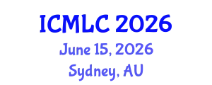 International Conference on Machine Learning and Cybernetics (ICMLC) June 15, 2026 - Sydney, Australia