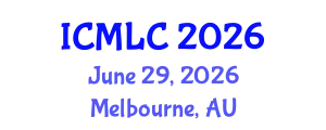 International Conference on Machine Learning and Cybernetics (ICMLC) June 29, 2026 - Melbourne, Australia