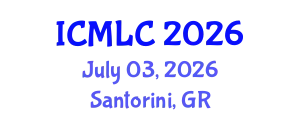 International Conference on Machine Learning and Cybernetics (ICMLC) July 03, 2026 - Santorini, Greece