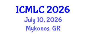 International Conference on Machine Learning and Cybernetics (ICMLC) July 10, 2026 - Mykonos, Greece