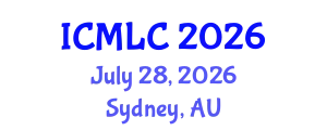 International Conference on Machine Learning and Cybernetics (ICMLC) July 28, 2026 - Sydney, Australia