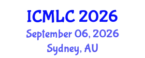 International Conference on Machine Learning and Cybernetics (ICMLC) September 06, 2026 - Sydney, Australia