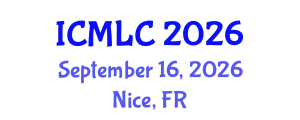 International Conference on Machine Learning and Cybernetics (ICMLC) September 16, 2026 - Nice, France