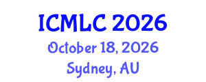 International Conference on Machine Learning and Cybernetics (ICMLC) October 18, 2026 - Sydney, Australia