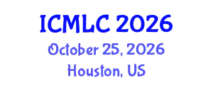 International Conference on Machine Learning and Cybernetics (ICMLC) October 25, 2026 - Houston, United States