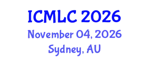 International Conference on Machine Learning and Cybernetics (ICMLC) November 04, 2026 - Sydney, Australia