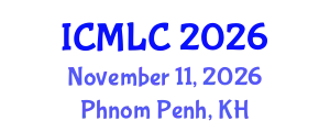 International Conference on Machine Learning and Cybernetics (ICMLC) November 11, 2026 - Phnom Penh, Cambodia