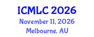 International Conference on Machine Learning and Cybernetics (ICMLC) November 11, 2026 - Melbourne, Australia