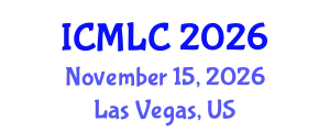 International Conference on Machine Learning and Cybernetics (ICMLC) November 15, 2026 - Las Vegas, United States