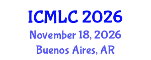 International Conference on Machine Learning and Cybernetics (ICMLC) November 18, 2026 - Buenos Aires, Argentina