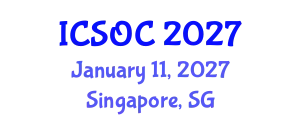 International Conference on Service Oriented Computing (ICSOC) January 11, 2027 - Singapore, Singapore