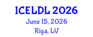 International Conference on E-Learning and Distance Learning (ICELDL) June 15, 2026 - Riga, Latvia