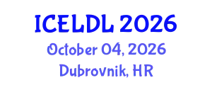 International Conference on E-Learning and Distance Learning (ICELDL) October 04, 2026 - Dubrovnik, Croatia