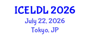 International Conference on E-Learning and Distance Learning (ICELDL) July 22, 2026 - Tokyo, Japan
