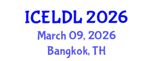 International Conference on E-Learning and Distance Learning (ICELDL) March 09, 2026 - Bangkok, Thailand