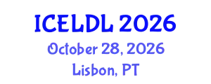 International Conference on E-Learning and Distance Learning (ICELDL) October 28, 2026 - Lisbon, Portugal
