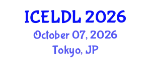 International Conference on E-Learning and Distance Learning (ICELDL) October 07, 2026 - Tokyo, Japan