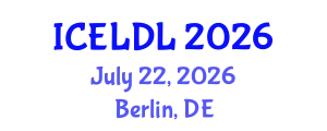 International Conference on E-Learning and Distance Learning (ICELDL) July 22, 2026 - Berlin, Germany