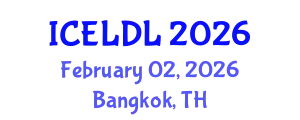 International Conference on E-Learning and Distance Learning (ICELDL) February 02, 2026 - Bangkok, Thailand